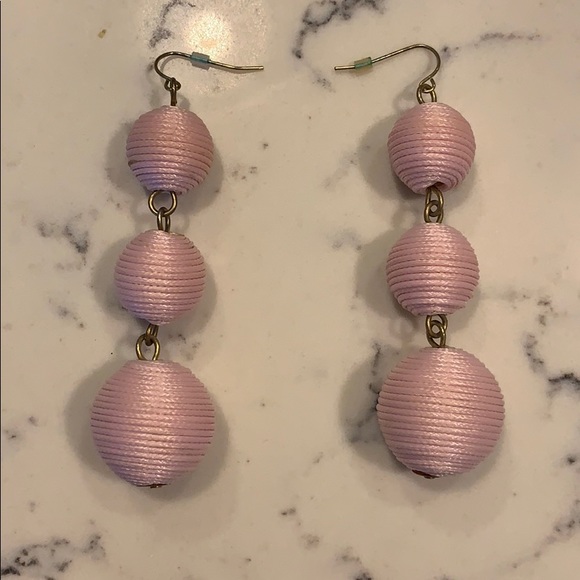 BaubleBar Jewelry - Pink BaubleBar Ball Drop Earrings BaubleBar Jewelry - Pink BaubleBar Ball Drop Earrings
